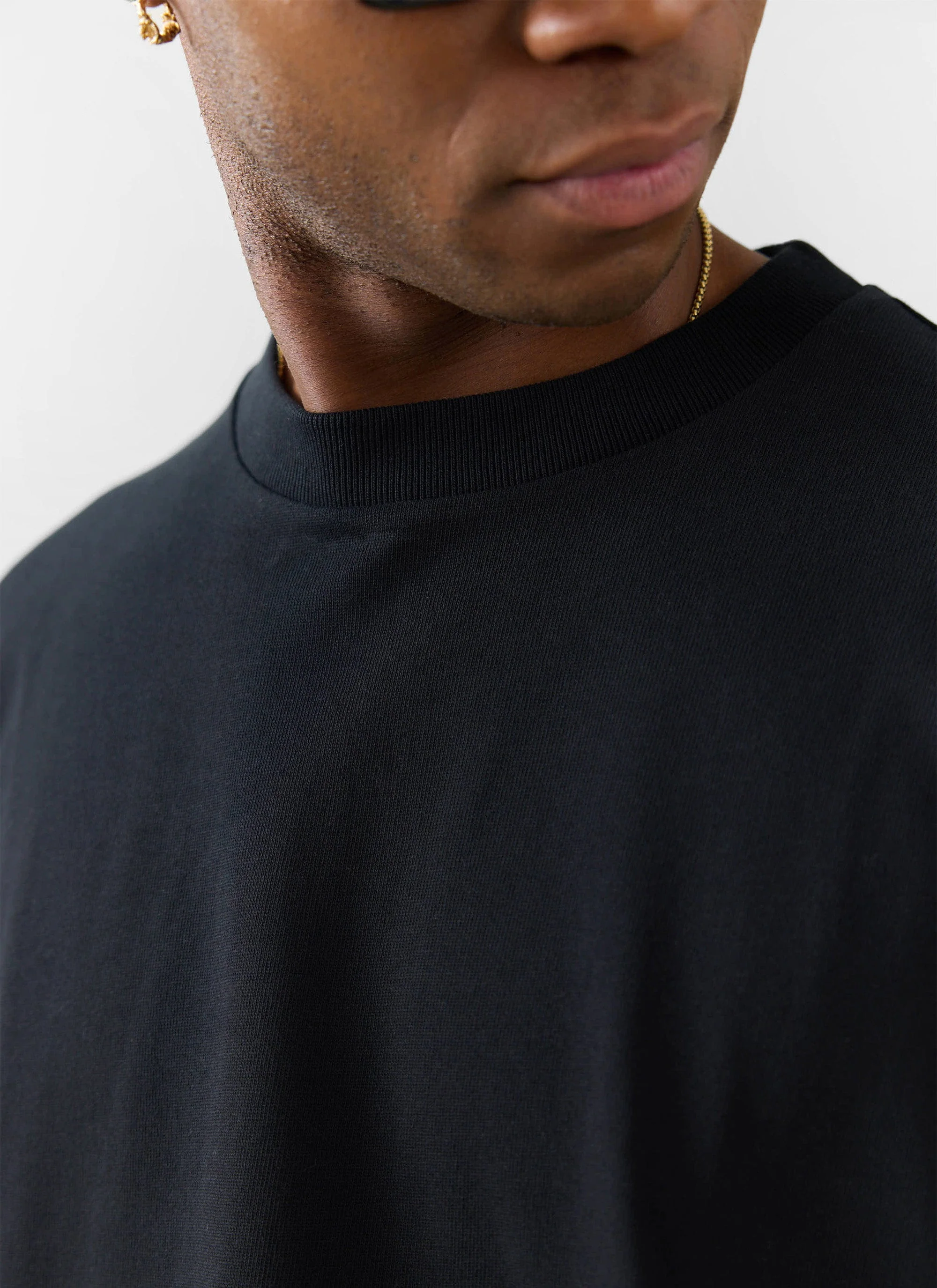 3 Pack Oversized T Shirts | Organic Cotton | Black - Image 3