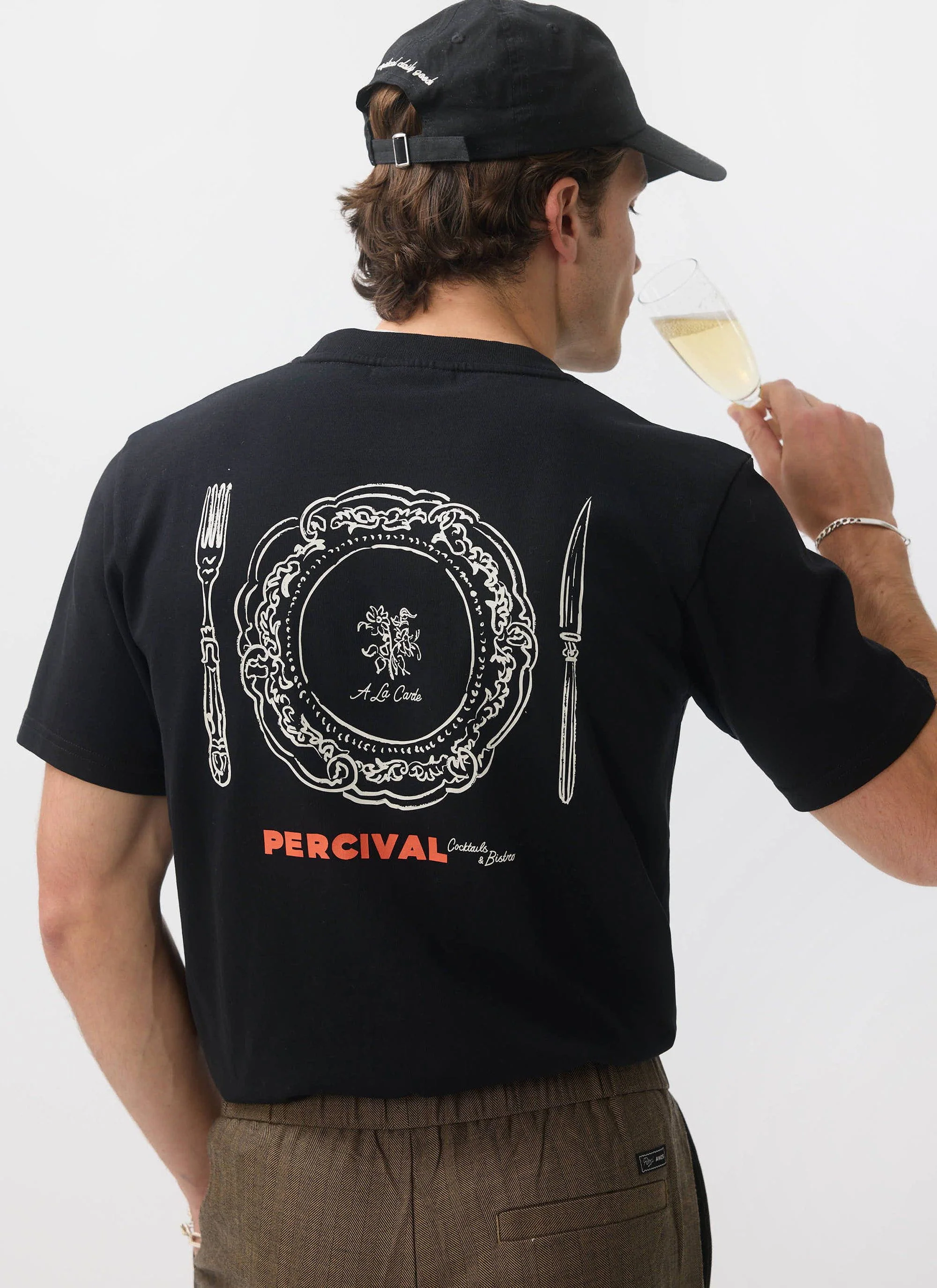 À La Carte T Shirt | Organic Cotton | Black - Image 5