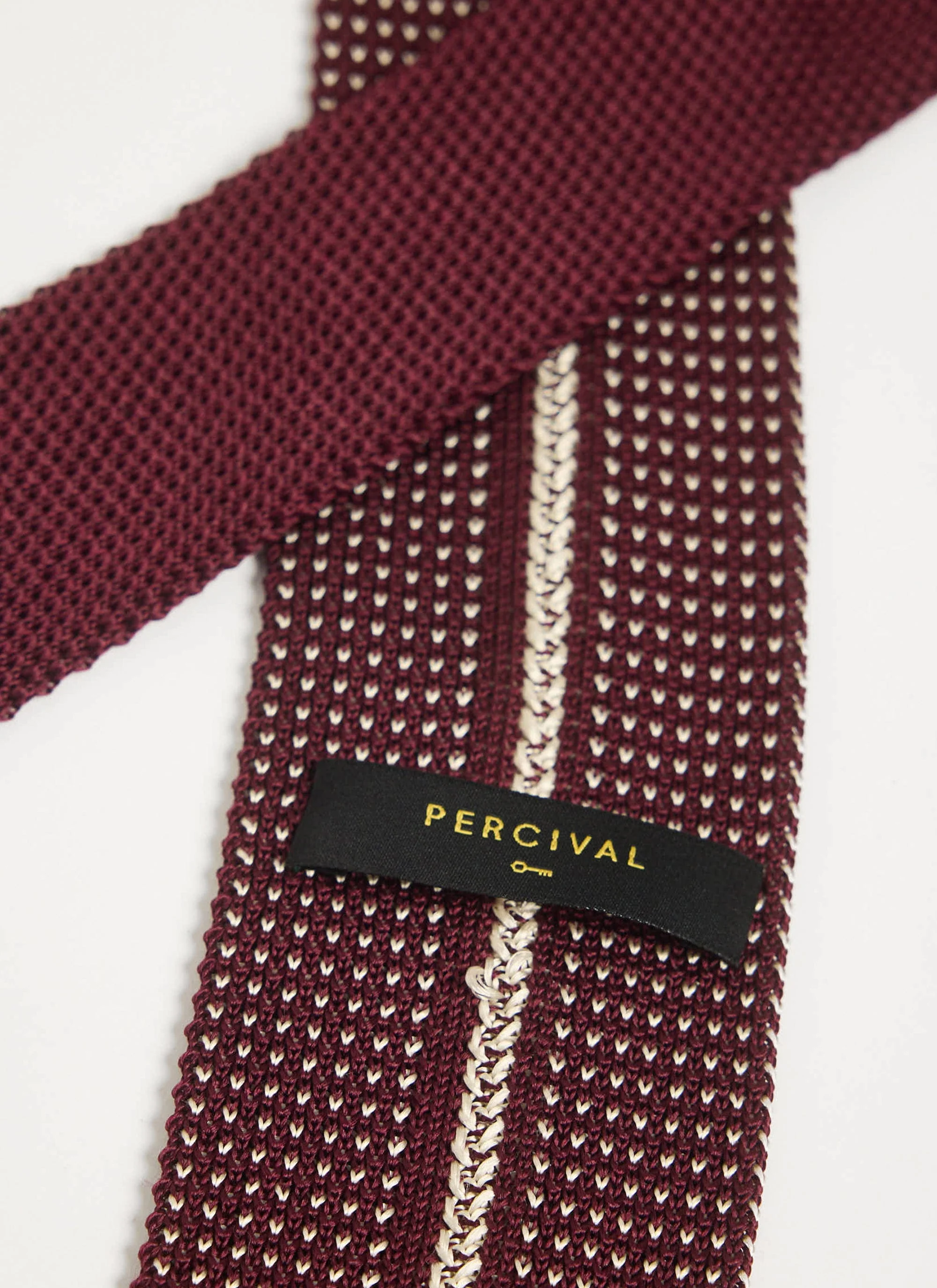 Birdseye Silk Tie | Red - Image 3