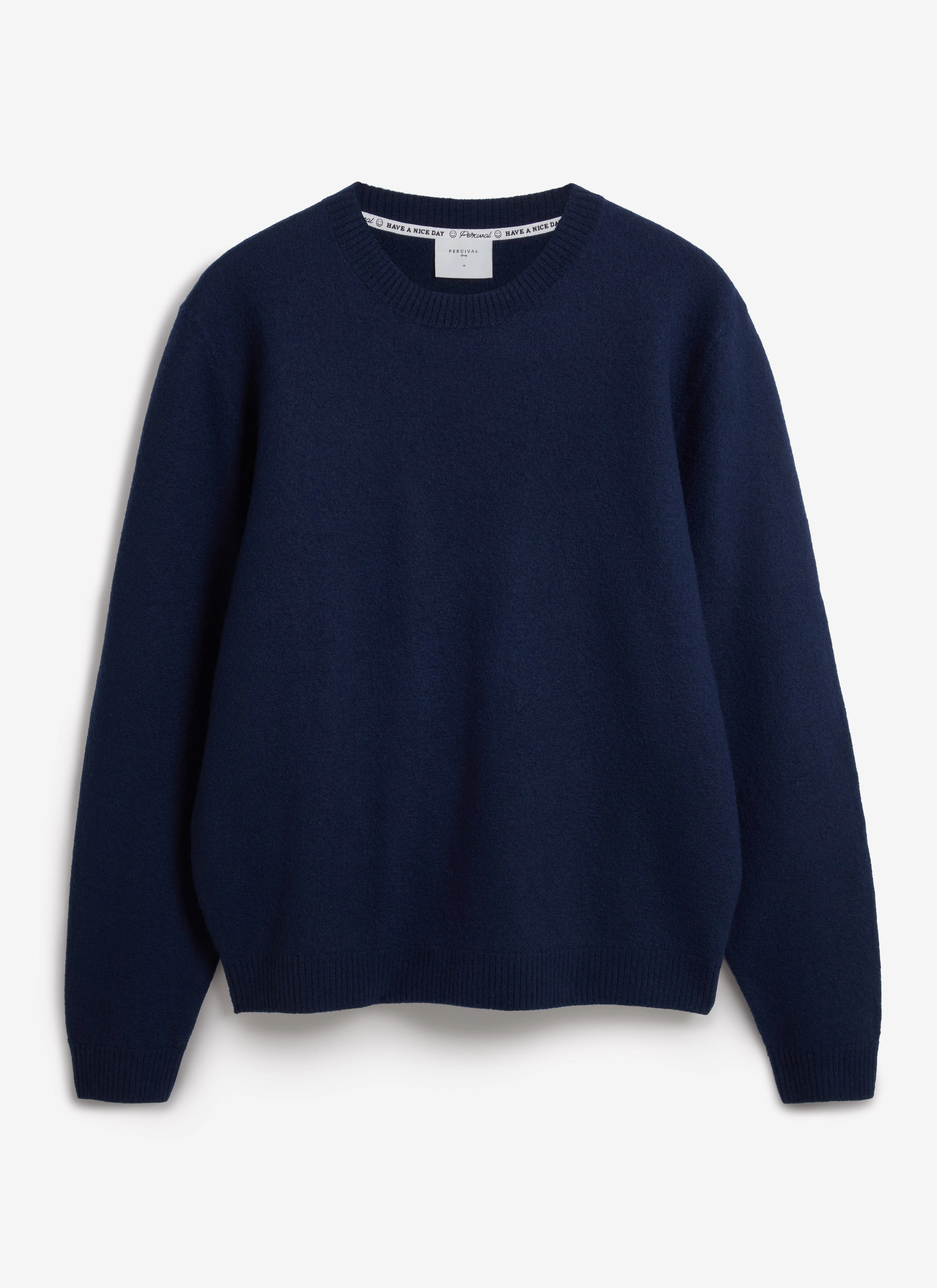 Felted Regular Jumper | Merino Wool | Navy - Image 5