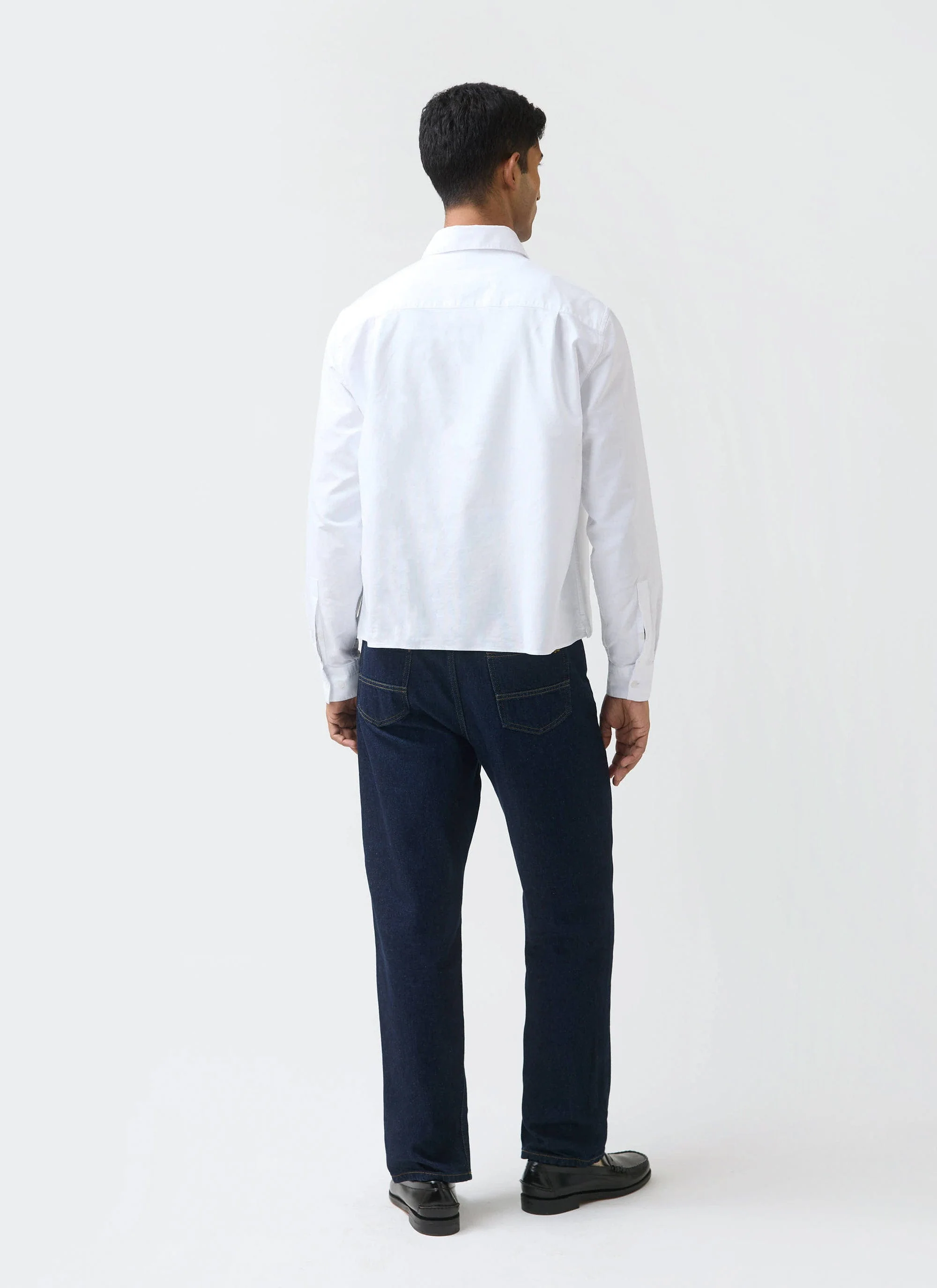 Button Down Boxy Shirt | Guinness x Percival | White - Image 4