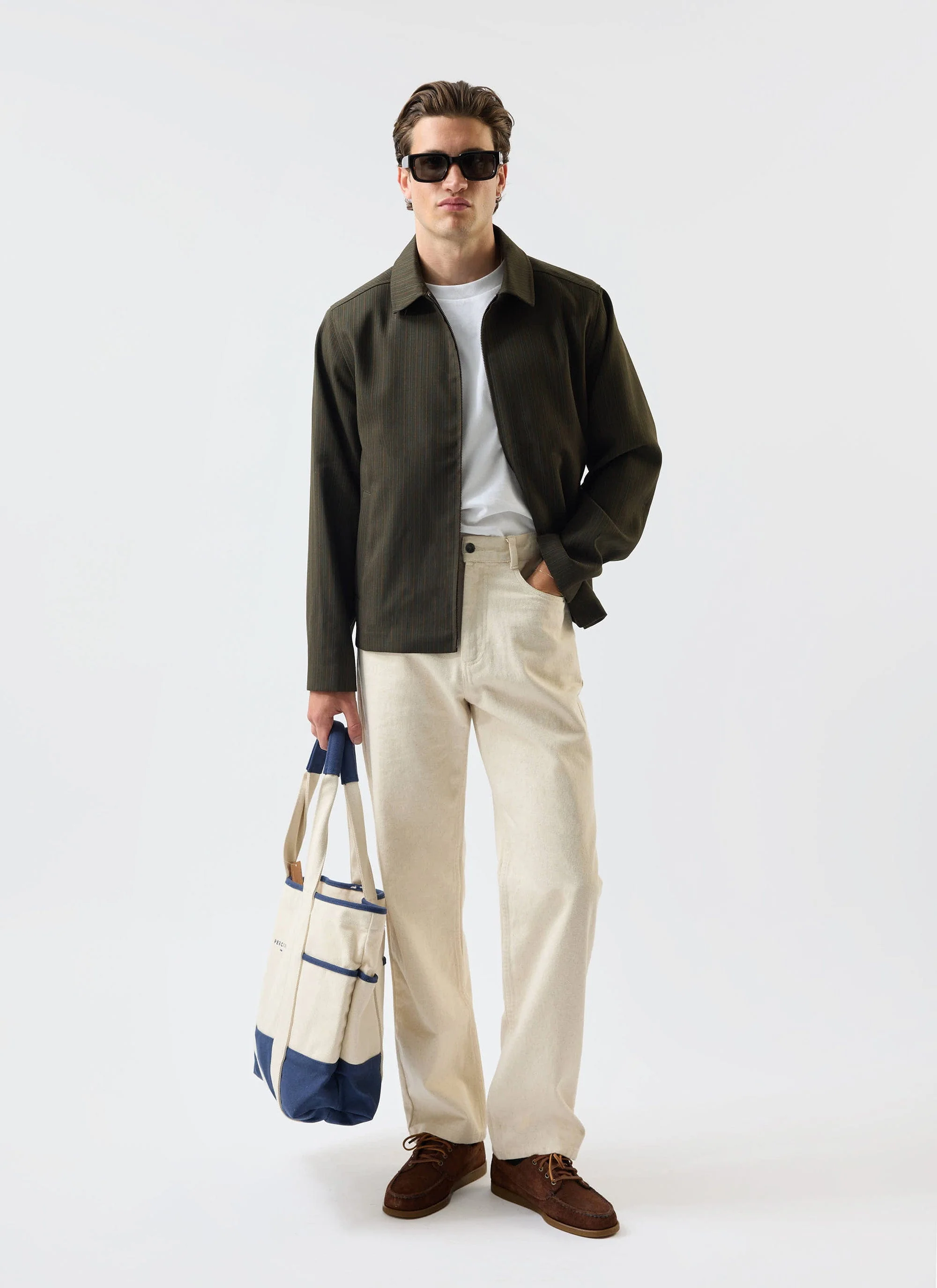 Men's Chapter Zip Up Jacket | Forest Green - Image 4