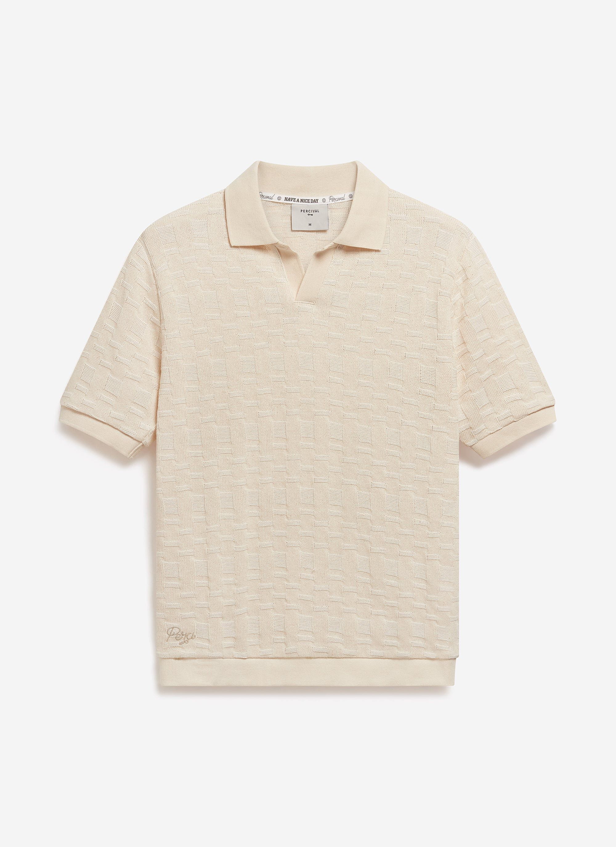 Deck Negroni Knitted Shirt | Cotton | Cream - Image 2