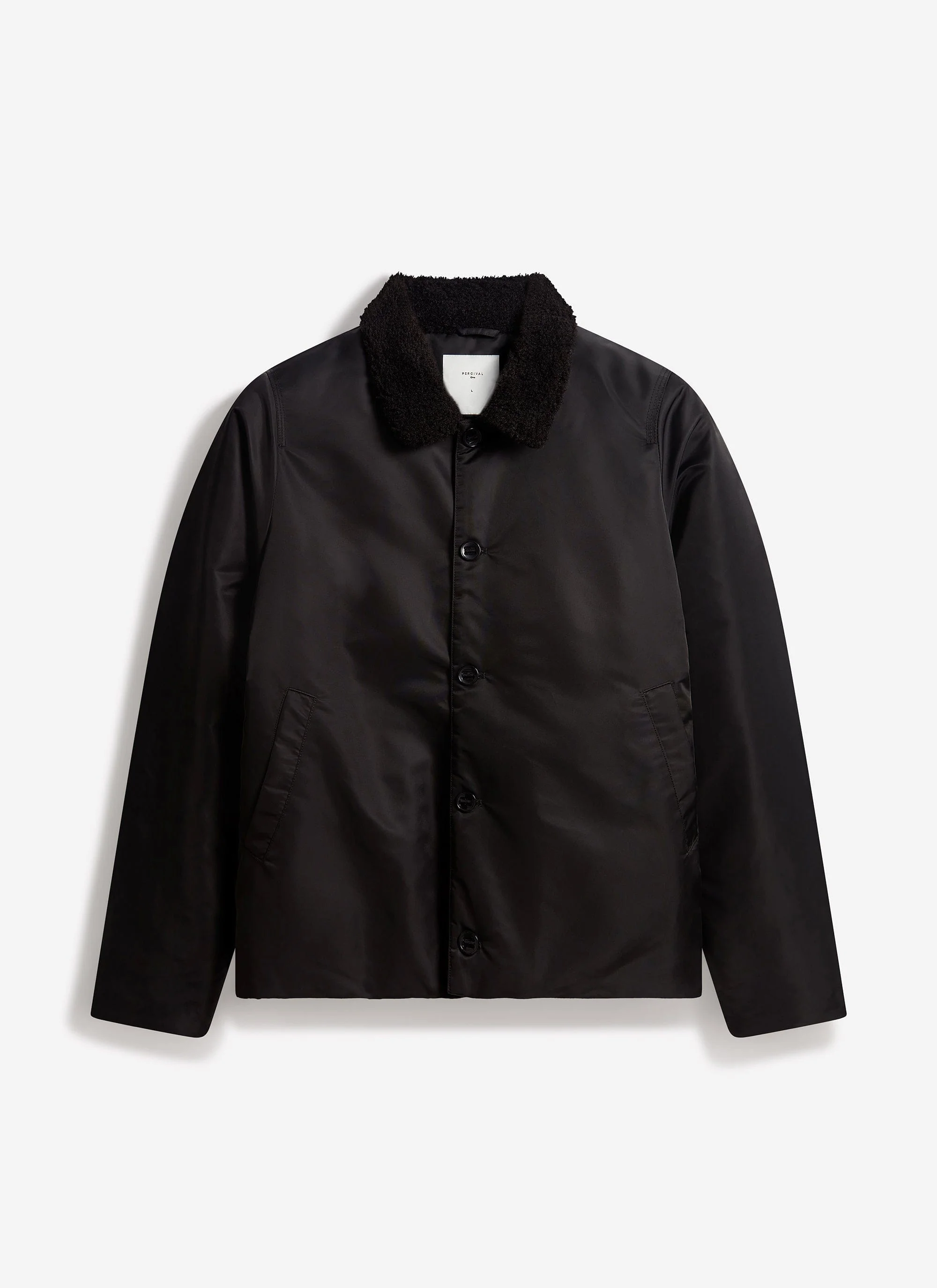 Doppio Bomber Jacket | Nylon | Black