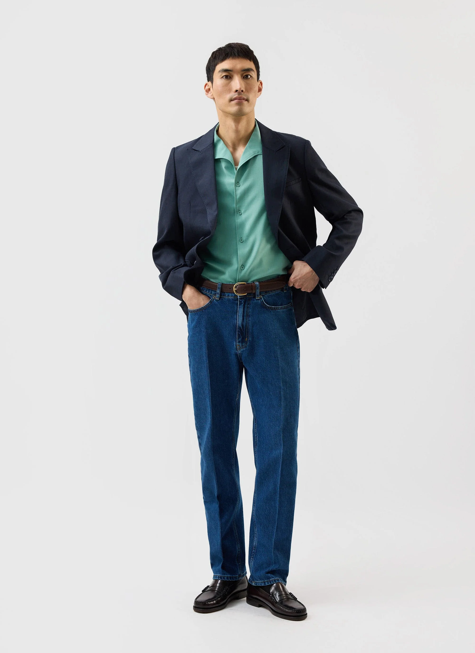 Drape Cuban Shirt | Percival x Warren | Mint Green - Image 7