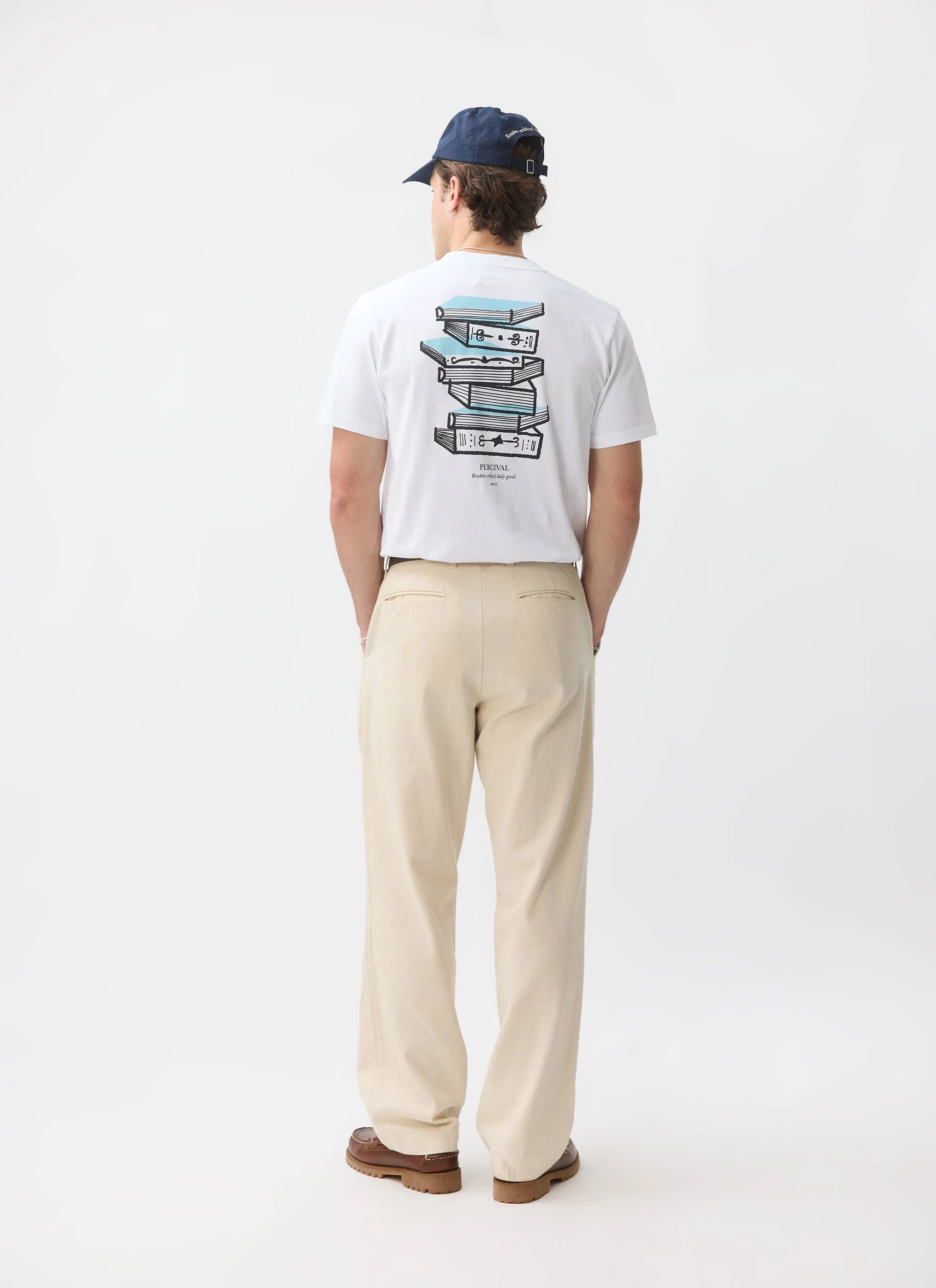 Duke T Shirt | Organic Cotton | White - Image 4