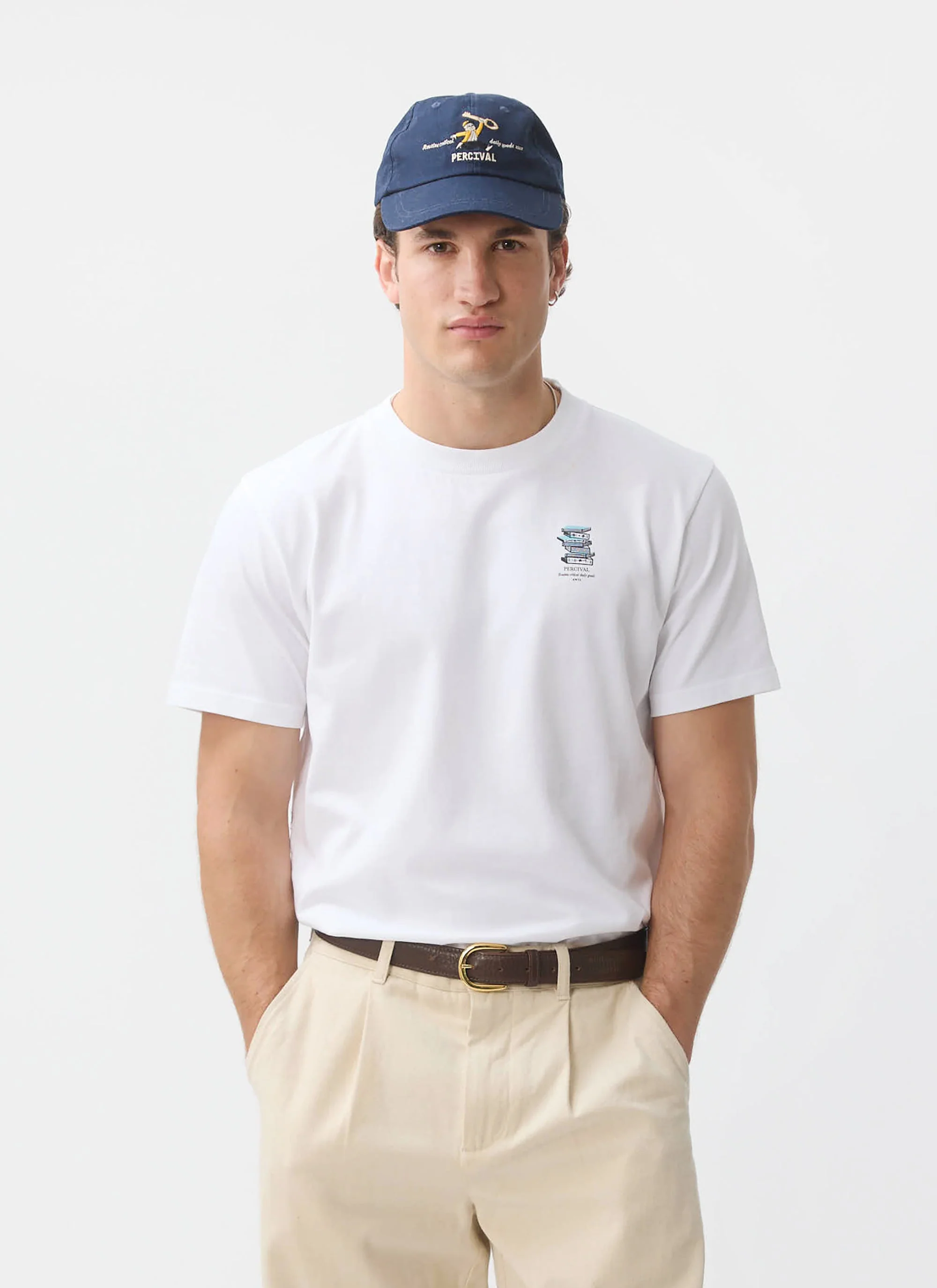 Duke T Shirt | Organic Cotton | White - Image 6