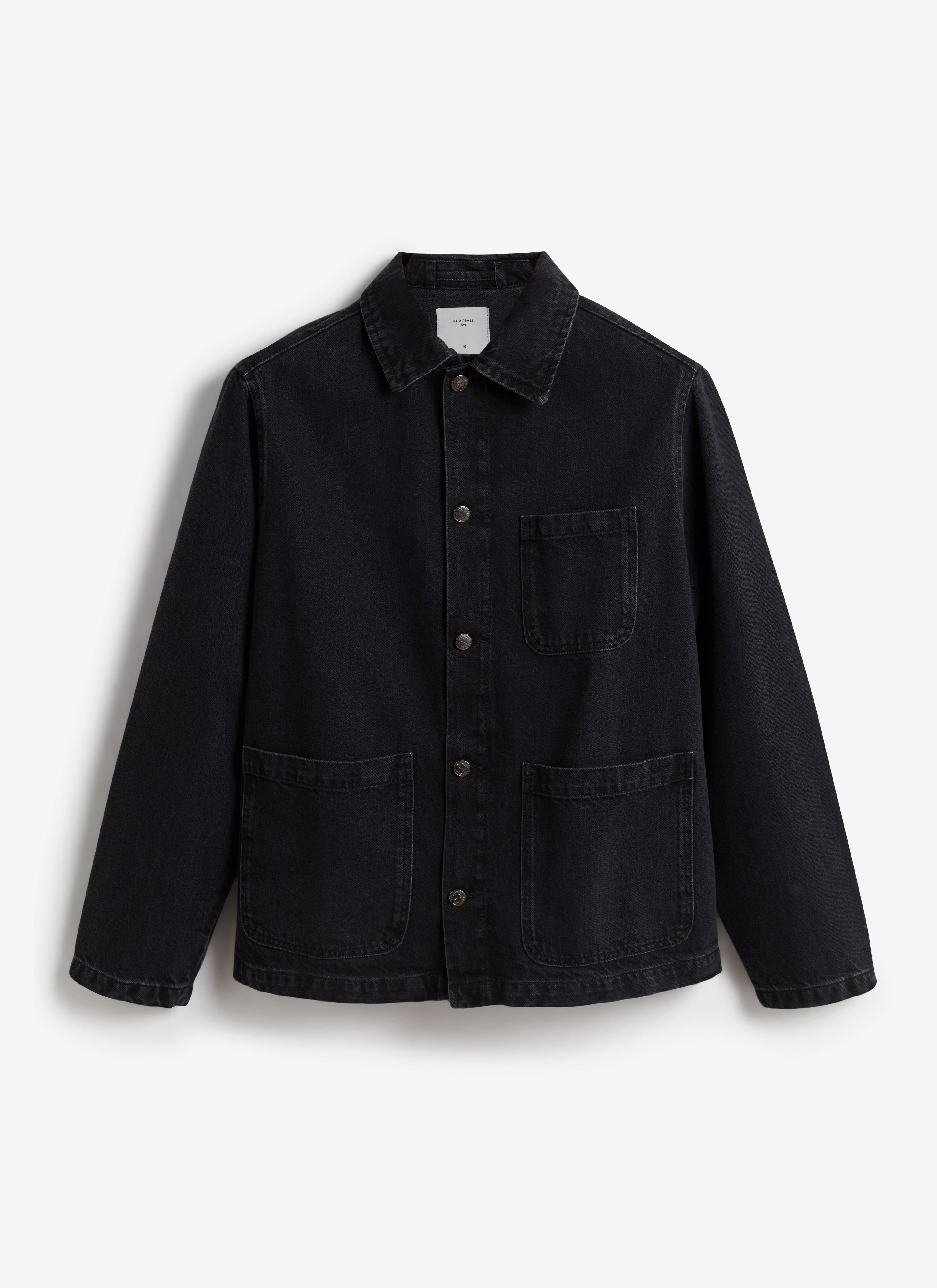 Gove Chore Jacket | Denim | Black - Image 6