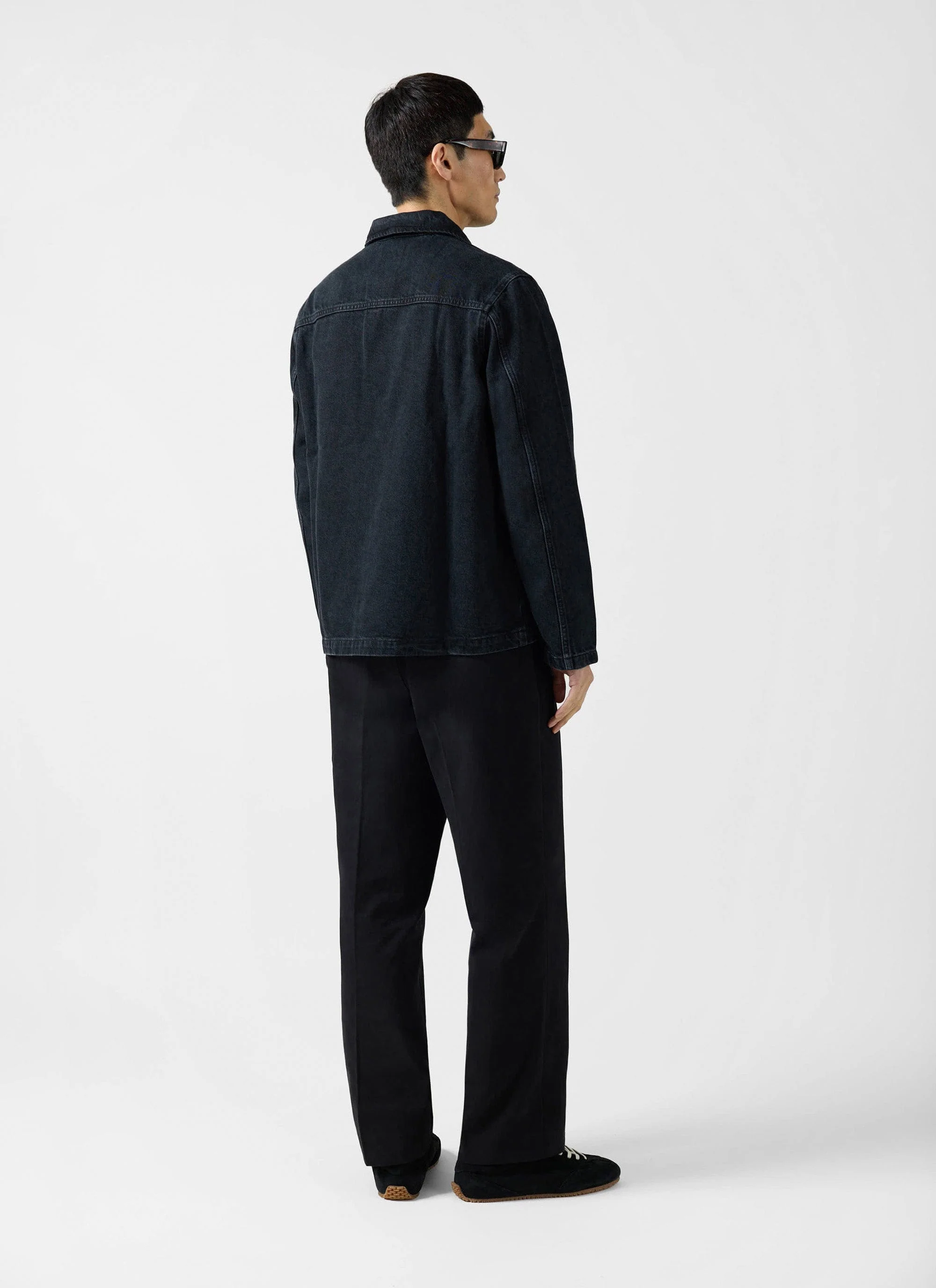 Gove Chore Jacket | Denim | Black - Image 7