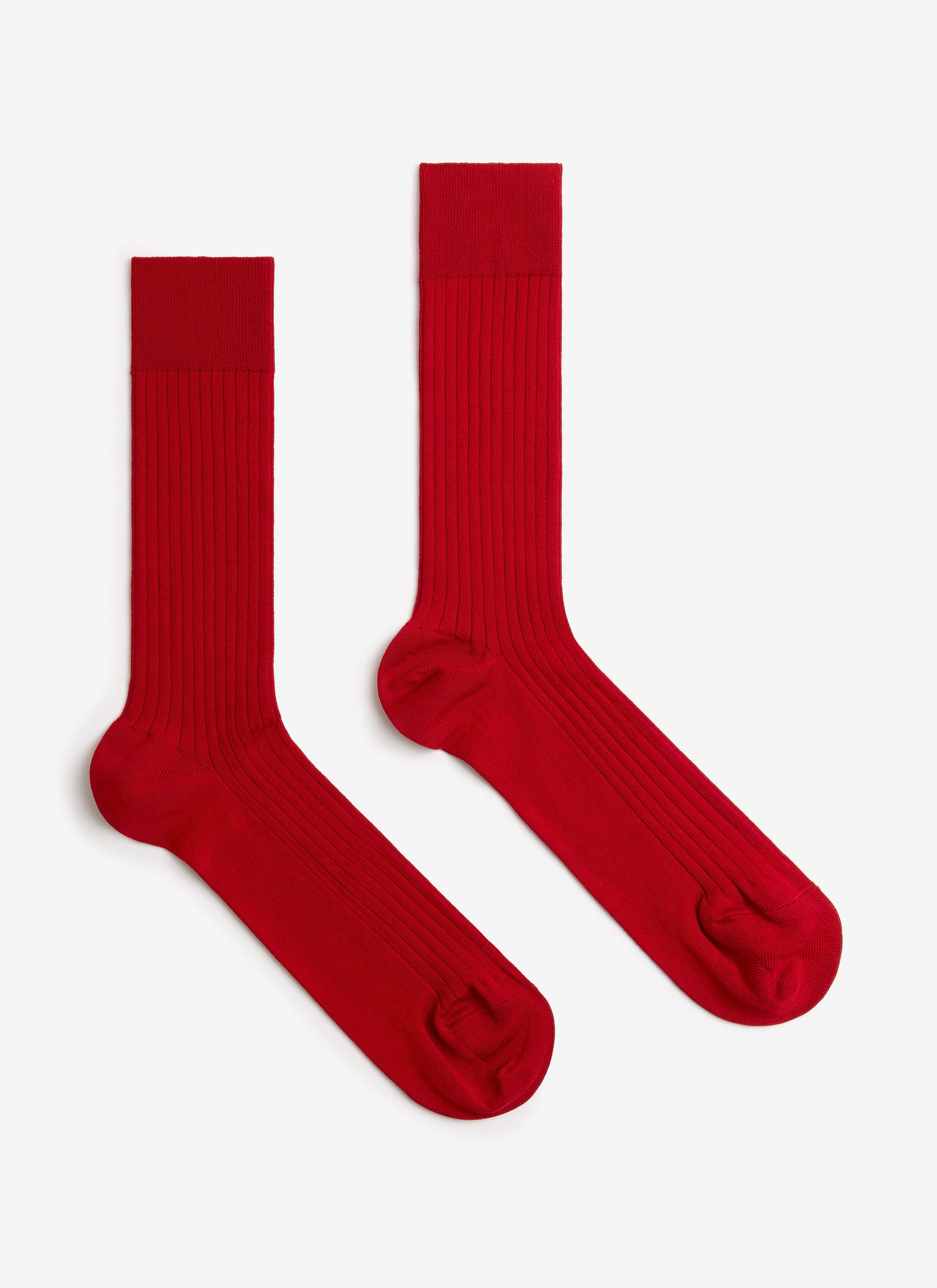 Loafer Dress Socks | Red - Image 3