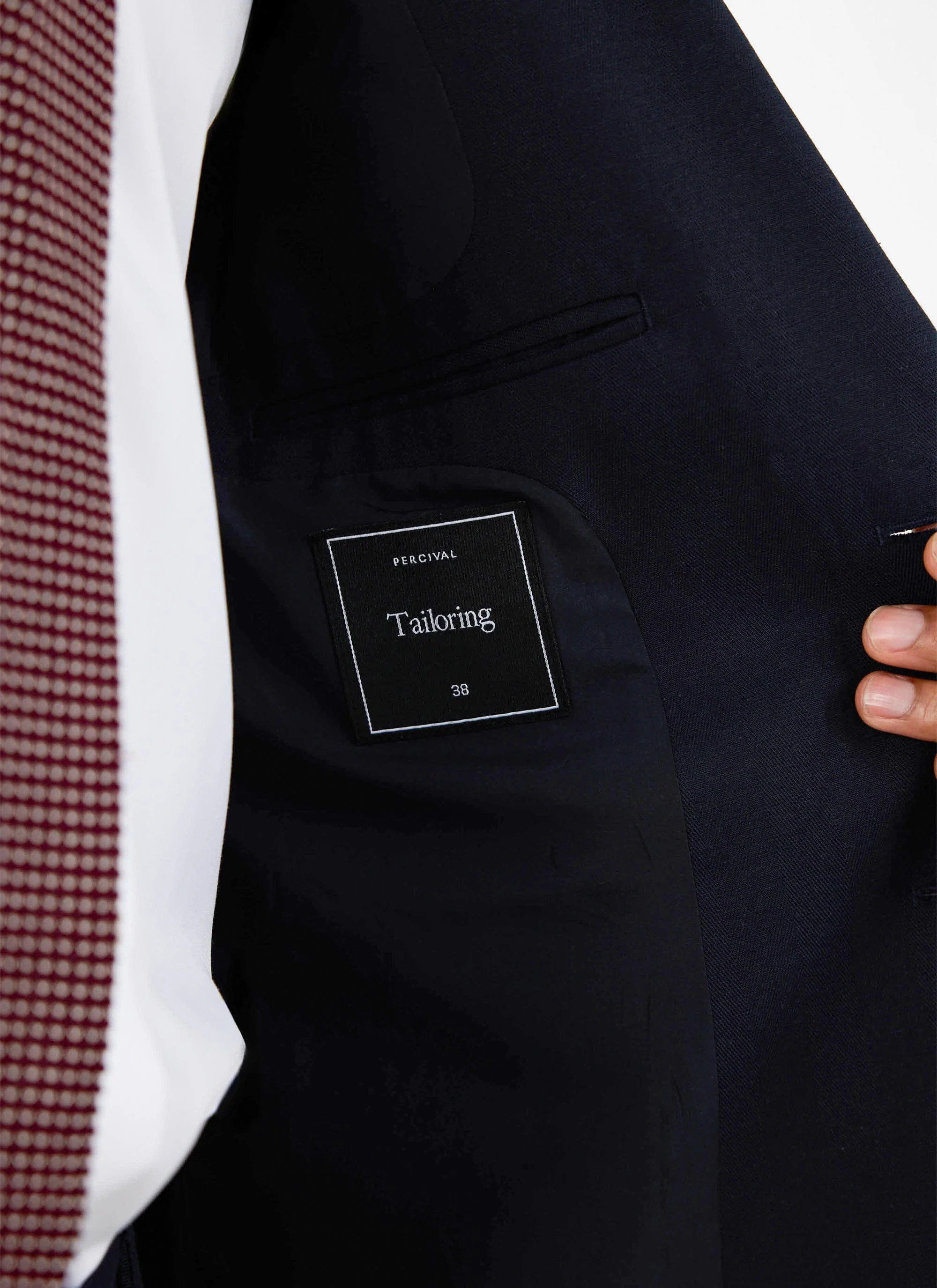 Lyocell Regular Blazer | Navy - Image 12