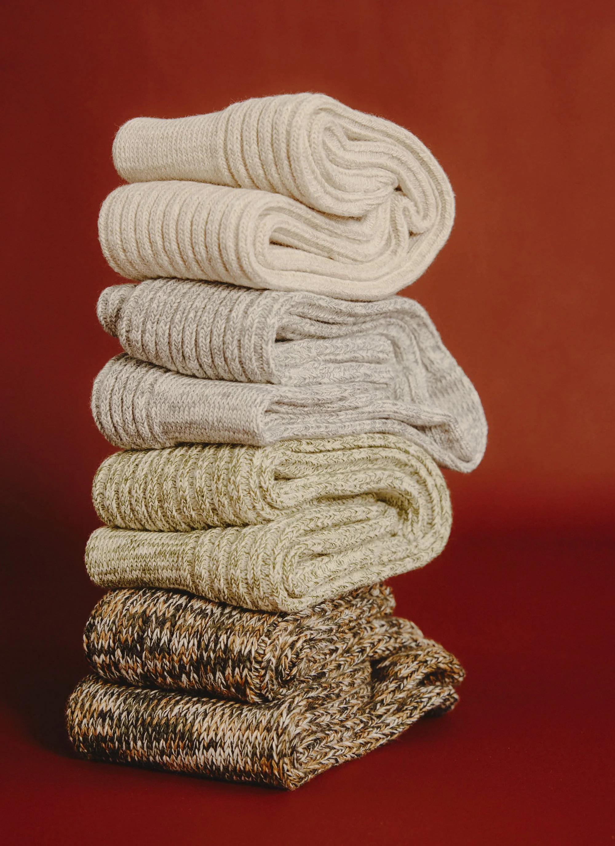 Marl Socks | Fern Green - Image 4