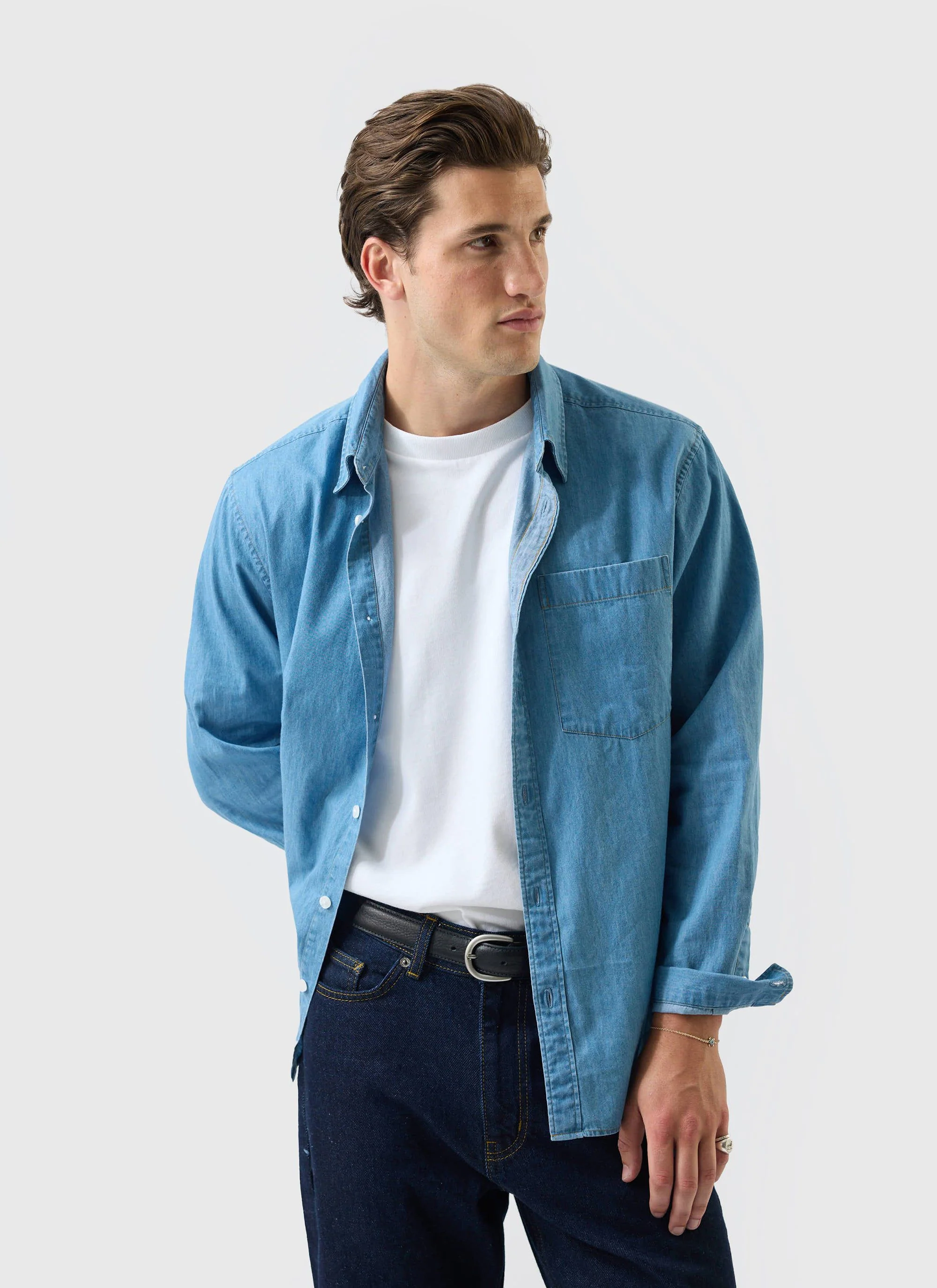 Marco Pearce Shirt | Denim | Blue - Image 4