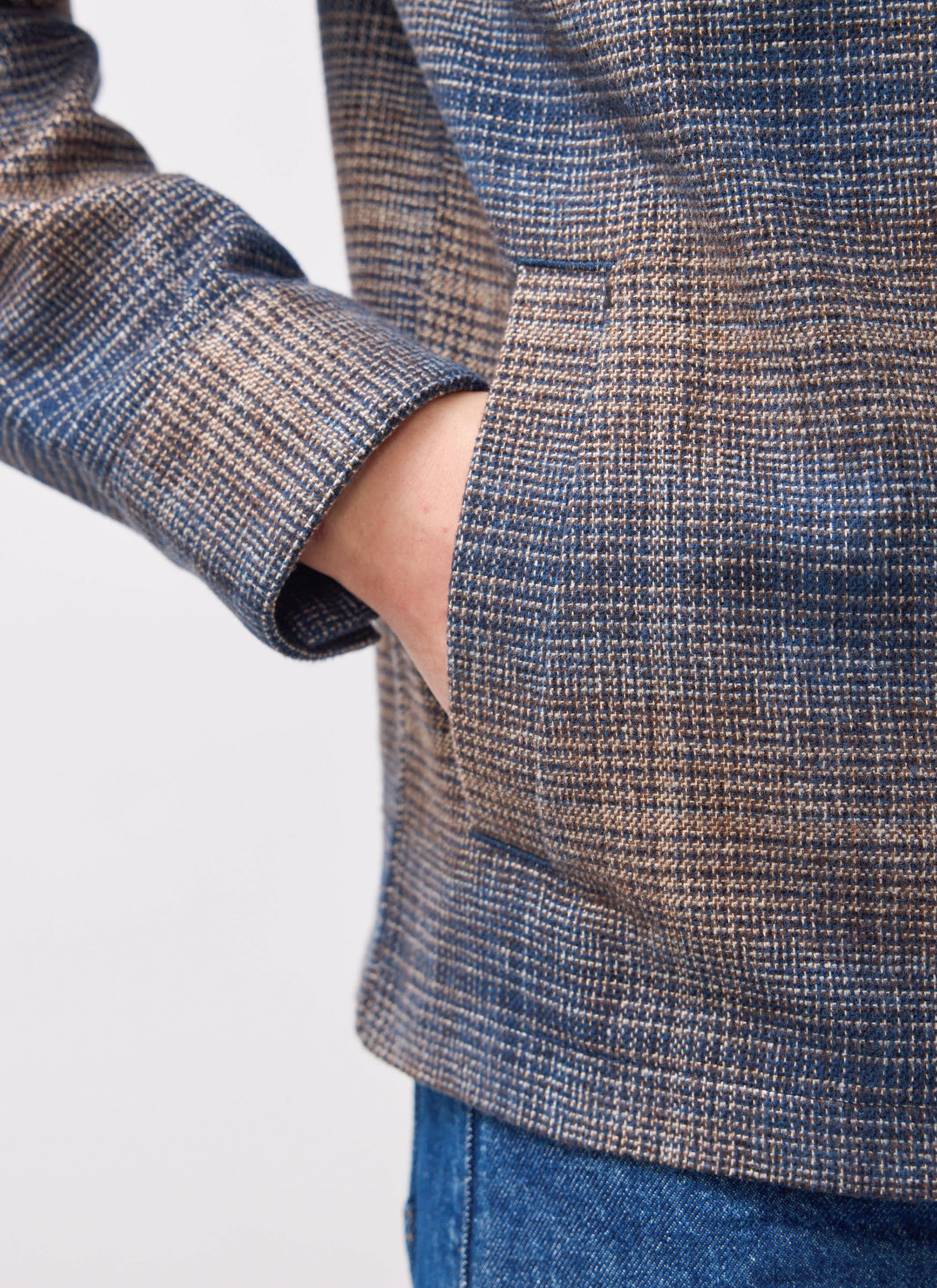 Luton Check Overshirt | Brown - Image 9