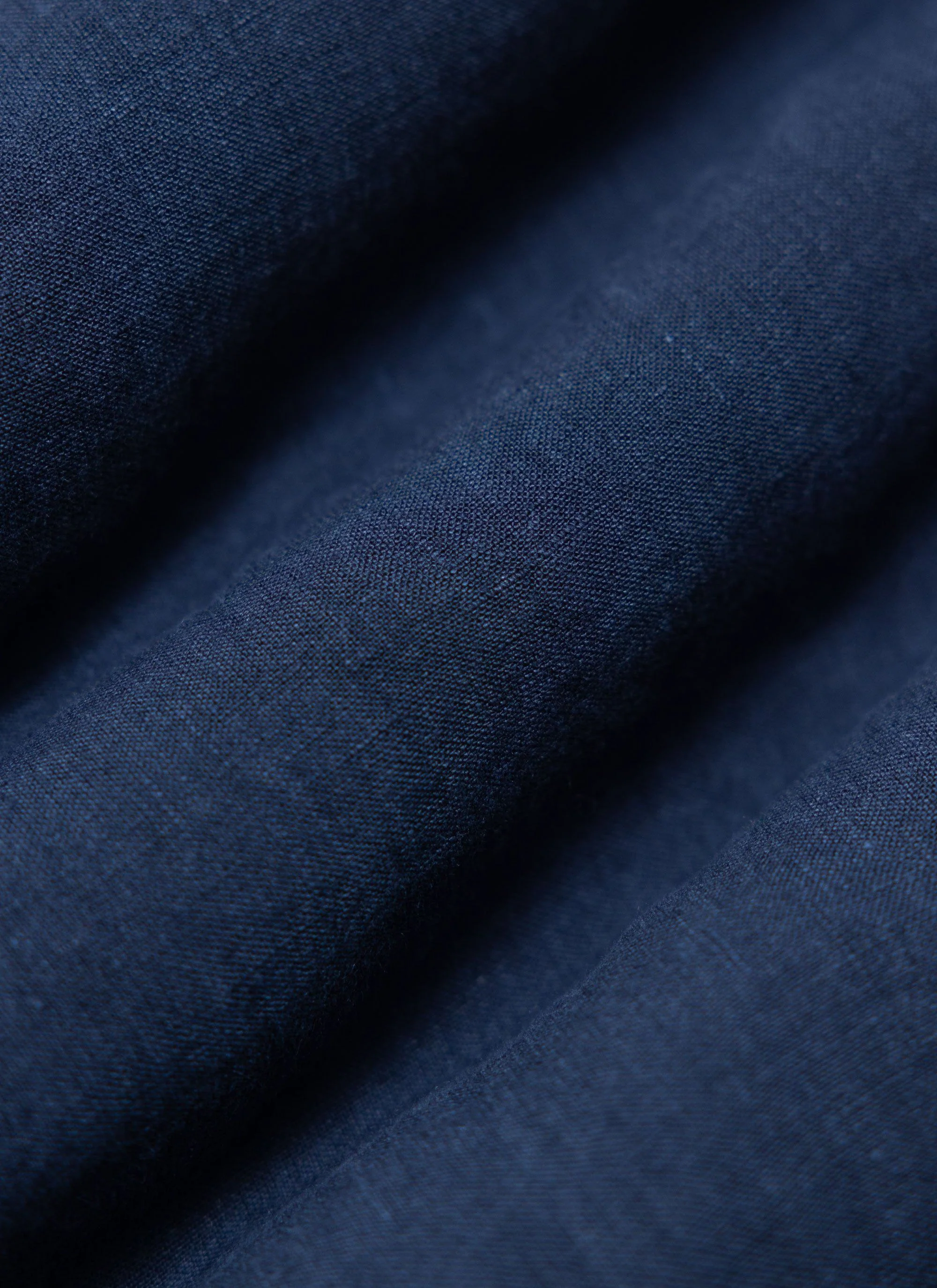 Pearce Shirt | Linen | Navy - Image 9