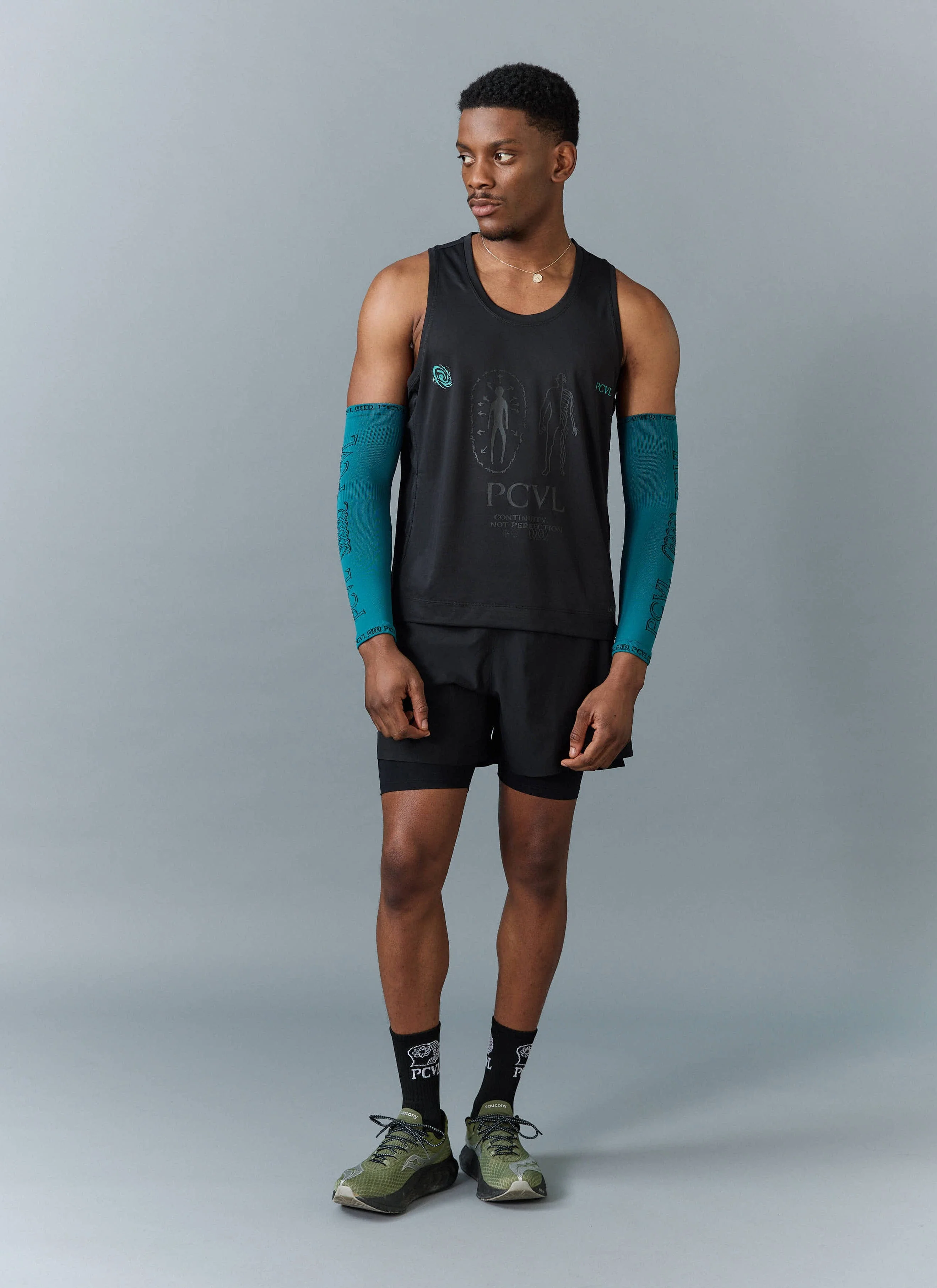 PCVL Compression Arm Sleeve | Blue - Image 2