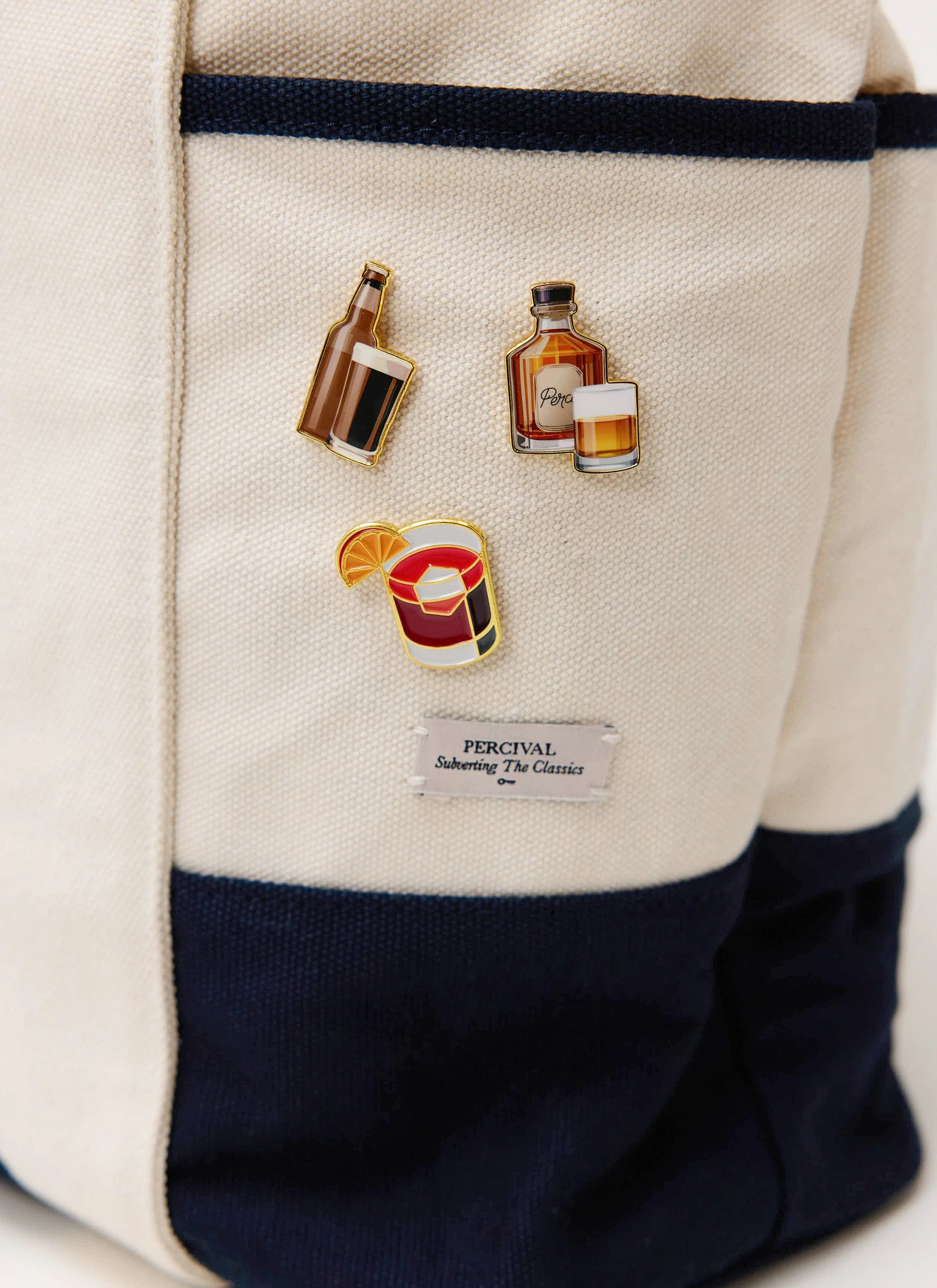 Percival Negroni Pin Badges | Multi - Image 2