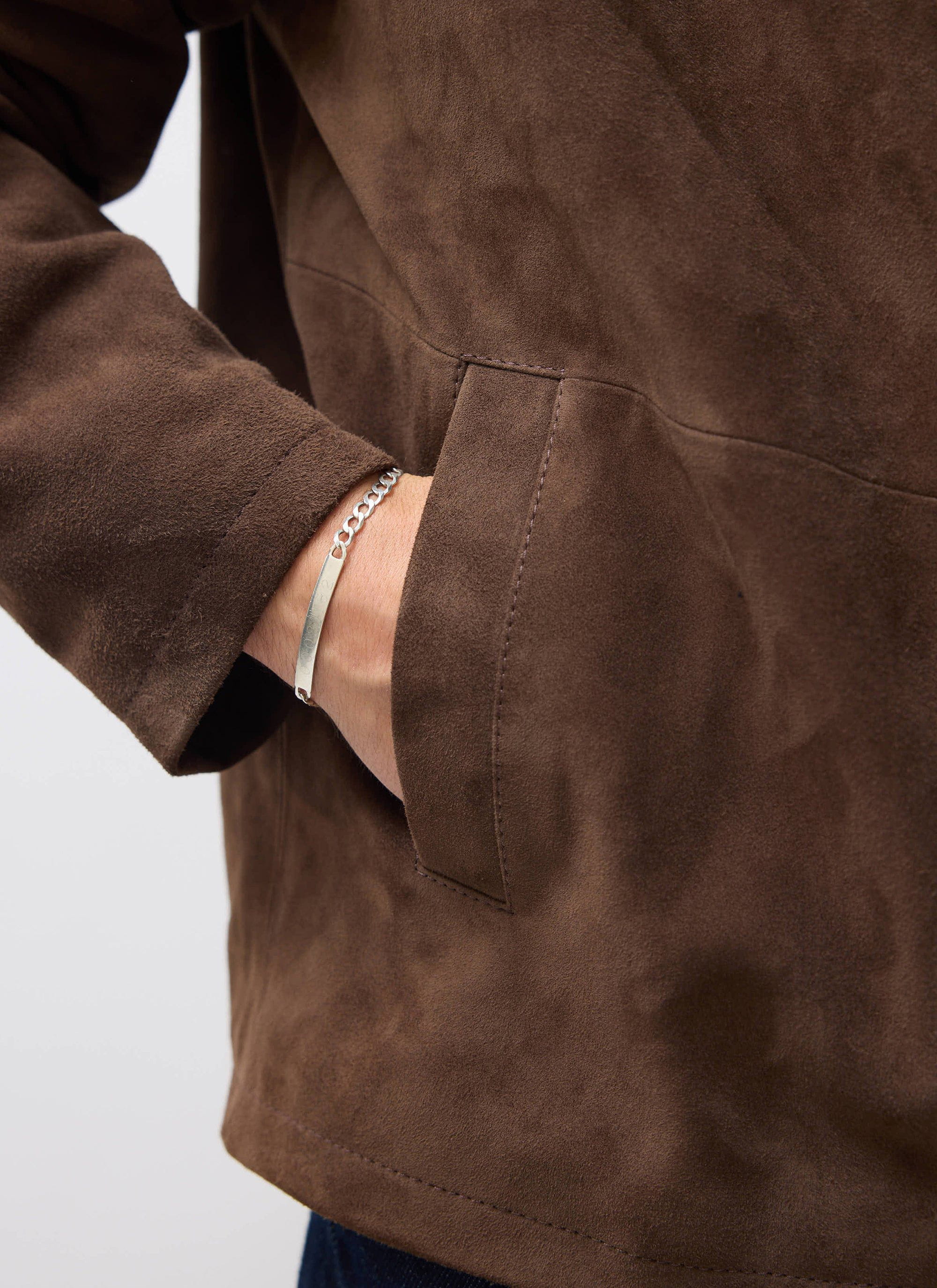 Prologue Soft Suede Jacket | Espresso Brown - Image 7