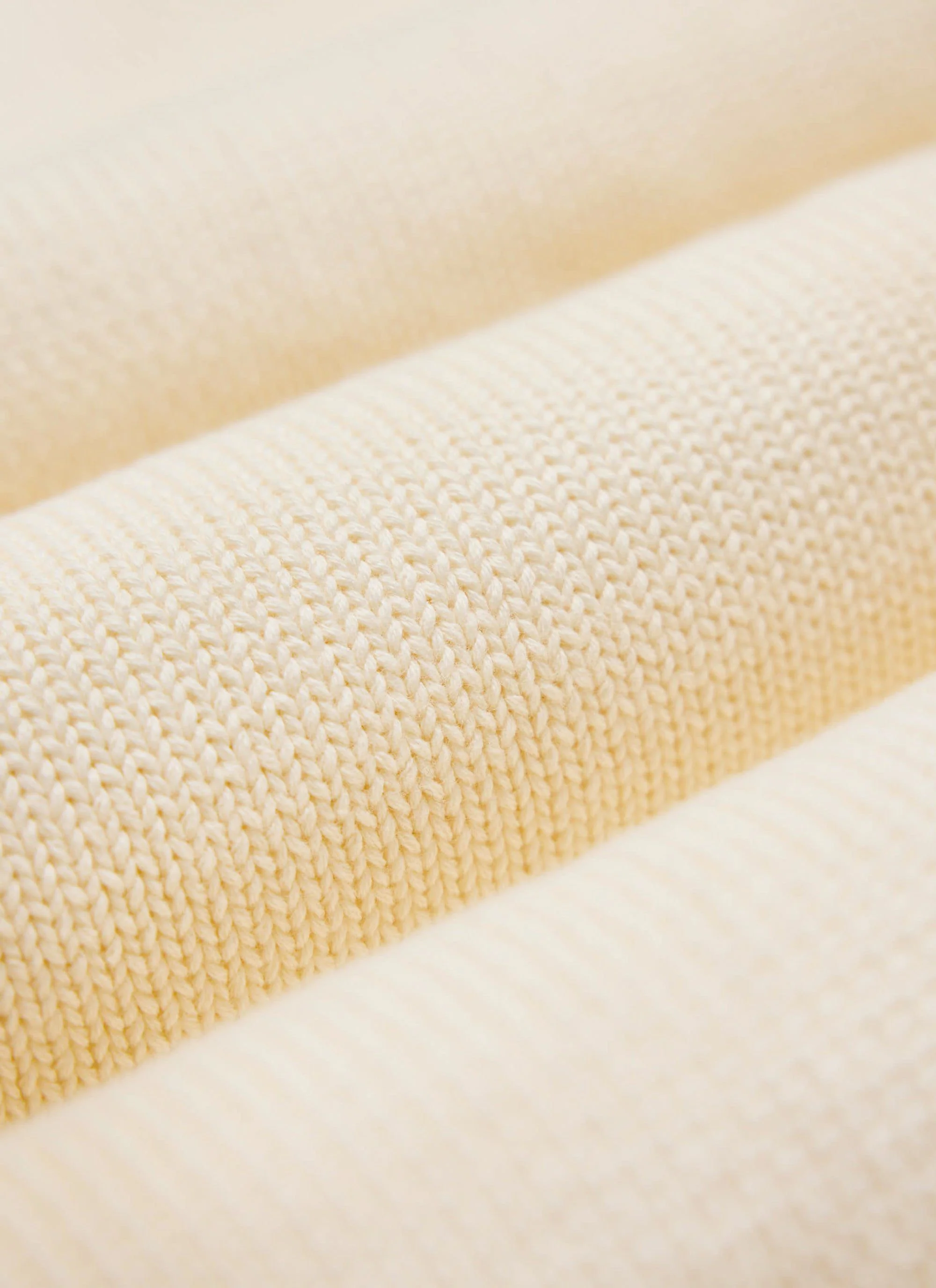 Public Library Knitted Crew Neck Jumper | Wool | Ecru Cream - Image 9