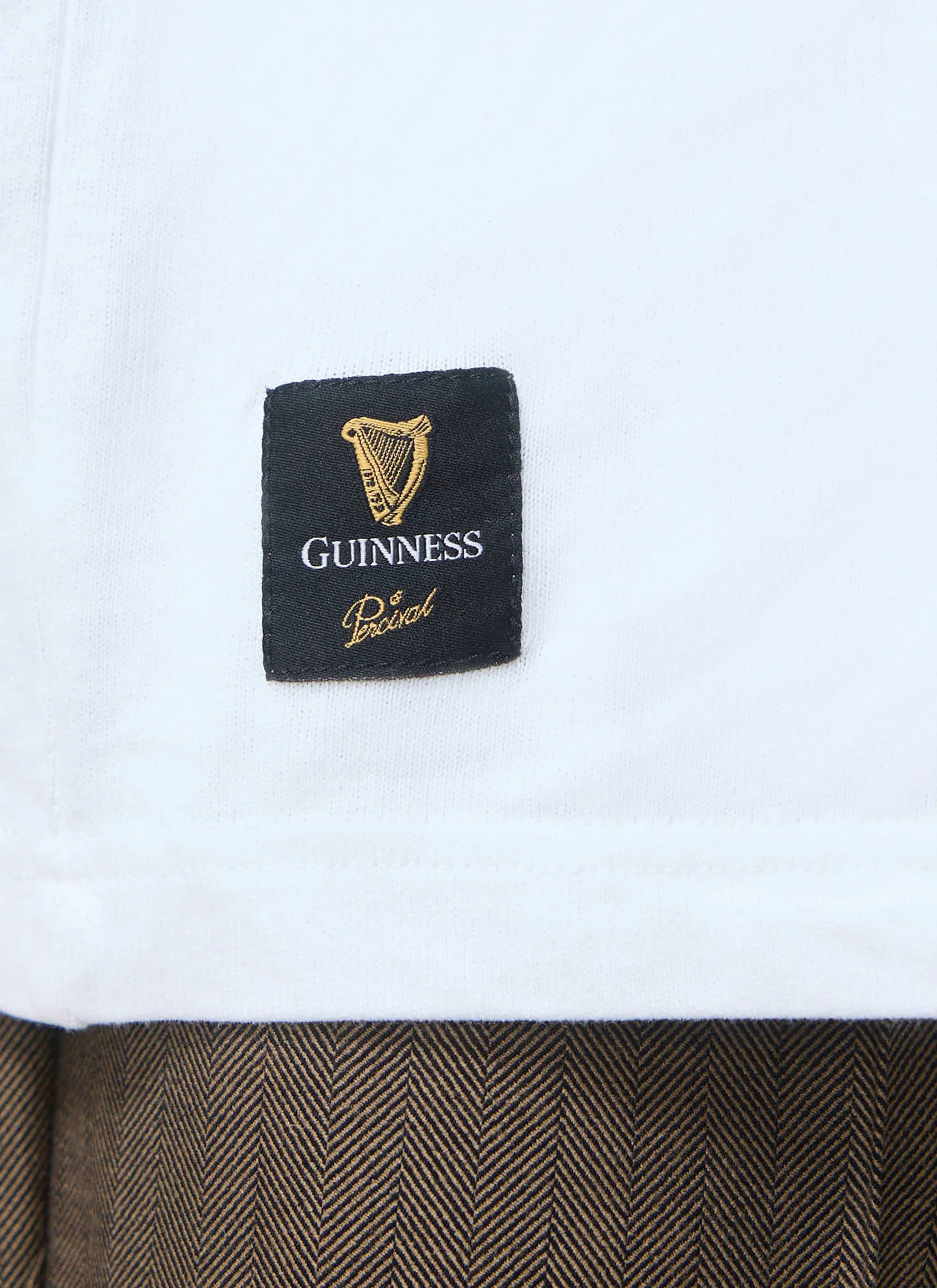 Soloist Oversized T Shirt | Guinness x Percival | White - Image 4