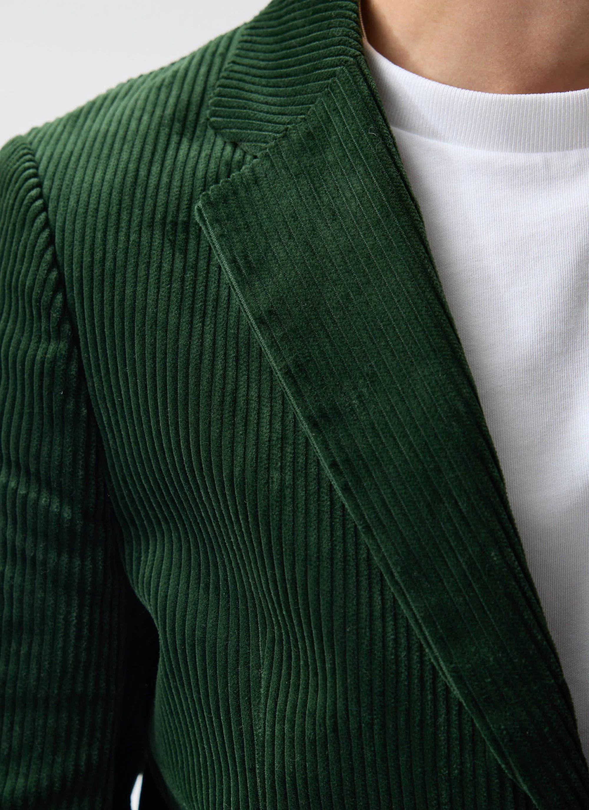 Tailored Blazer | Chunky Cord | Forest - Image 6
