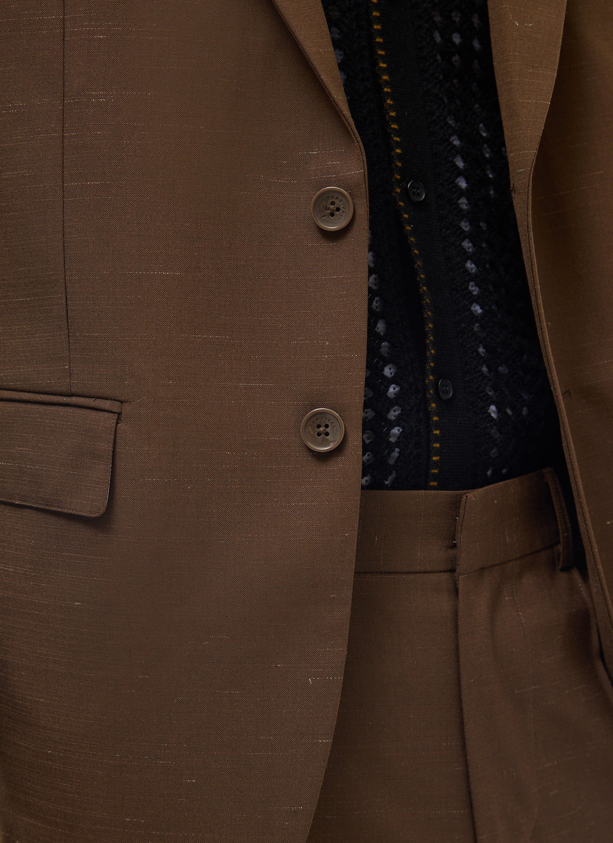 Trentino Tailored Blazer | Brown - Image 5