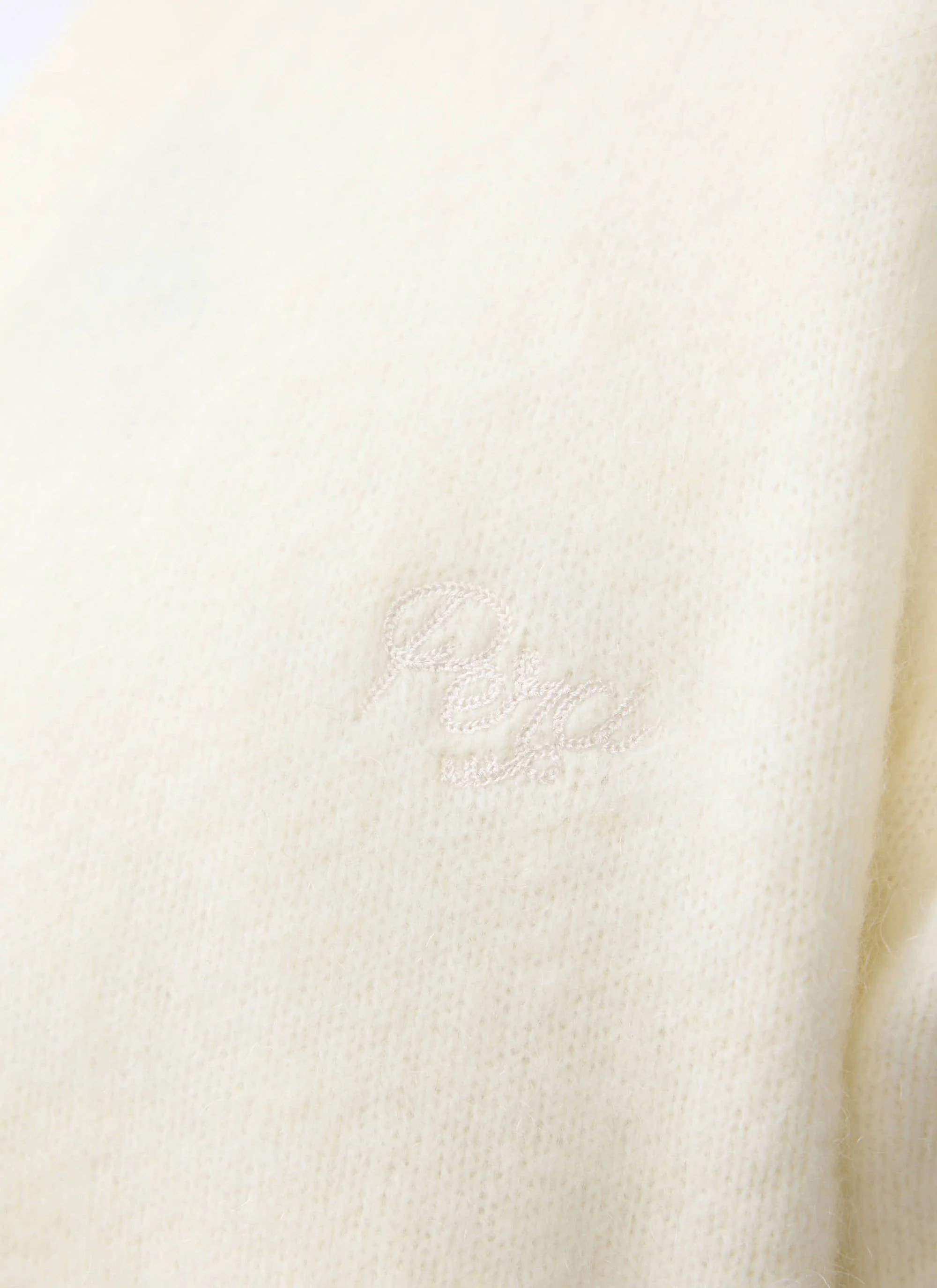 White Glove Cardigan | Mohair | Cream - Image 3