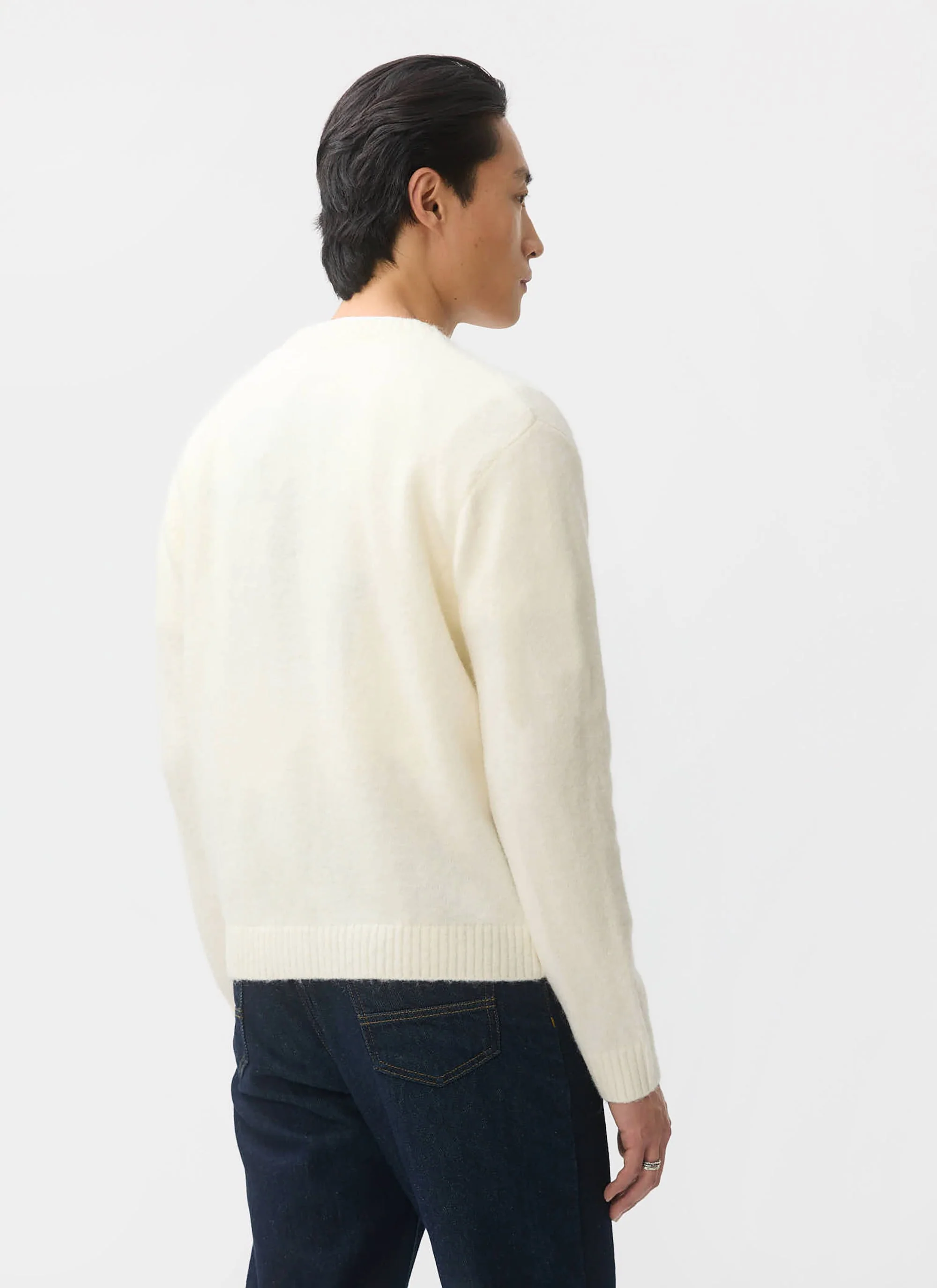 White Glove Cardigan | Mohair | Cream - Image 5