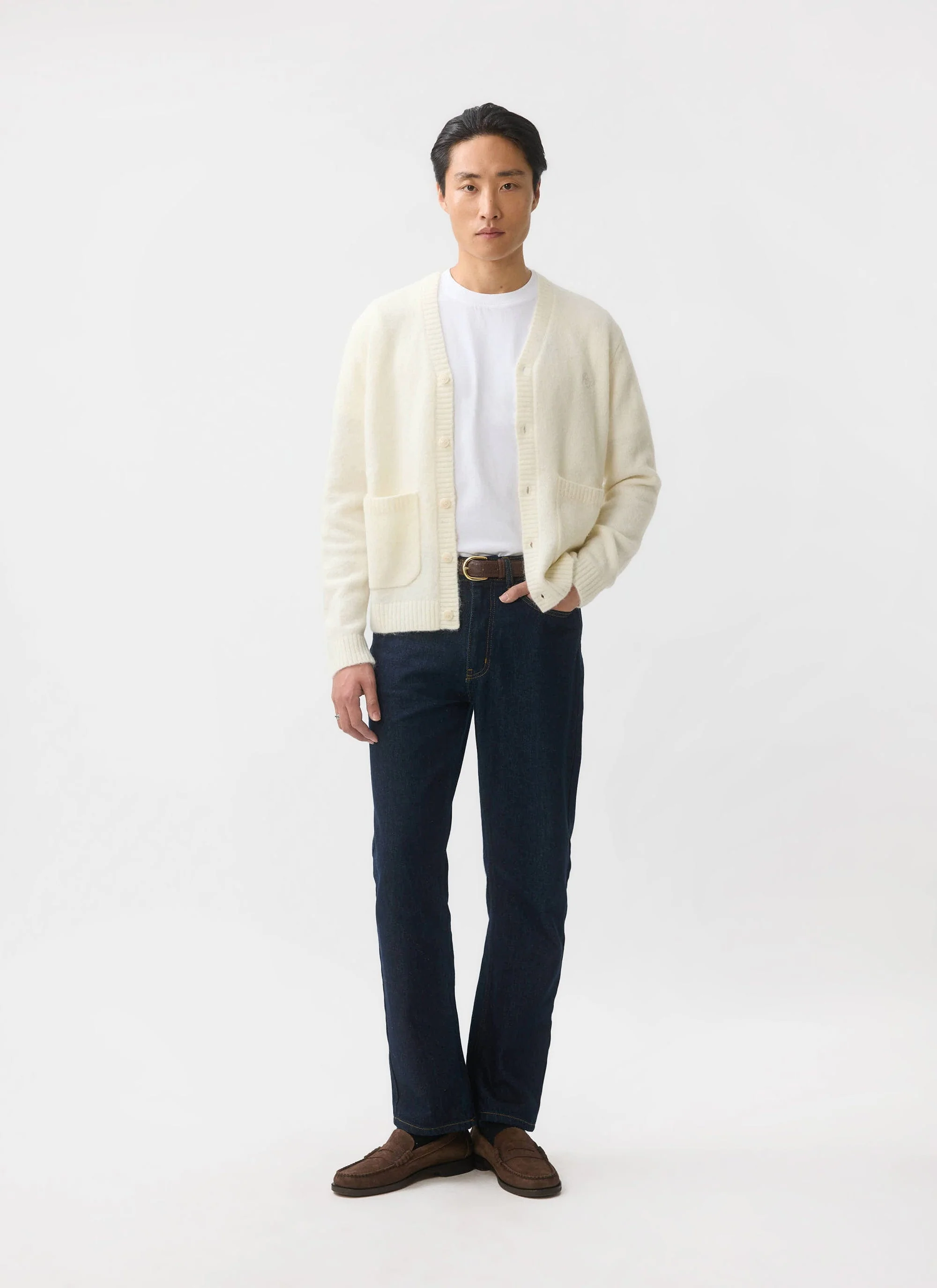 White Glove Cardigan | Mohair | Cream - Image 7