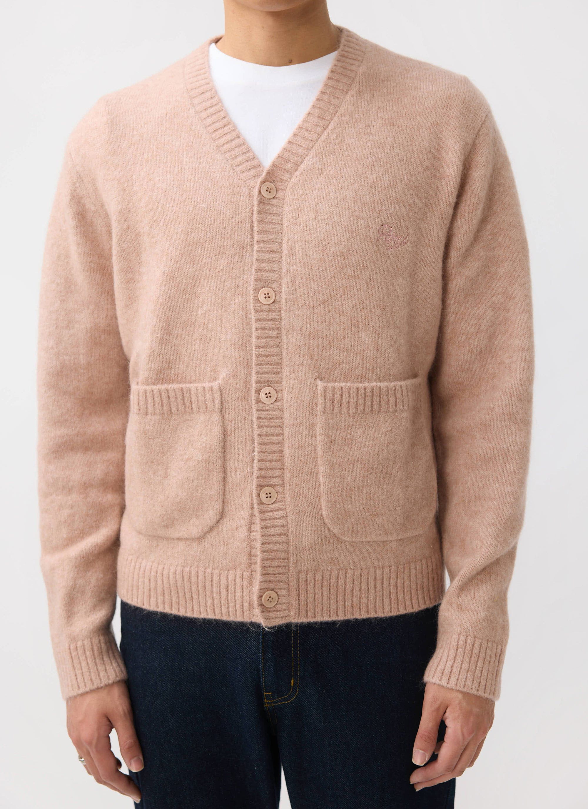 White Glove Cardigan | Mohair | Pink - Image 6